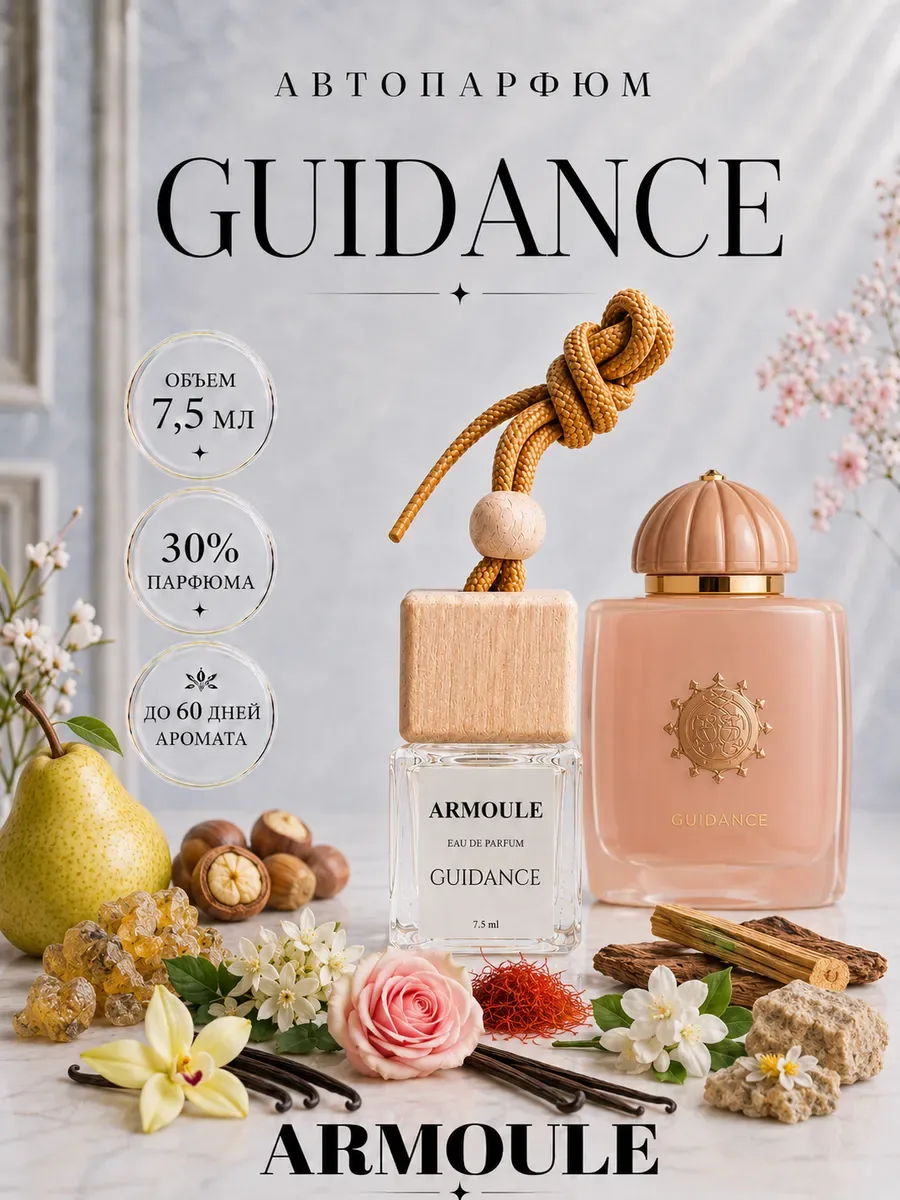 ARMOULE Armoule автодиффузор Guidance 7,5 мл — Автопарфюм 7,5 мл